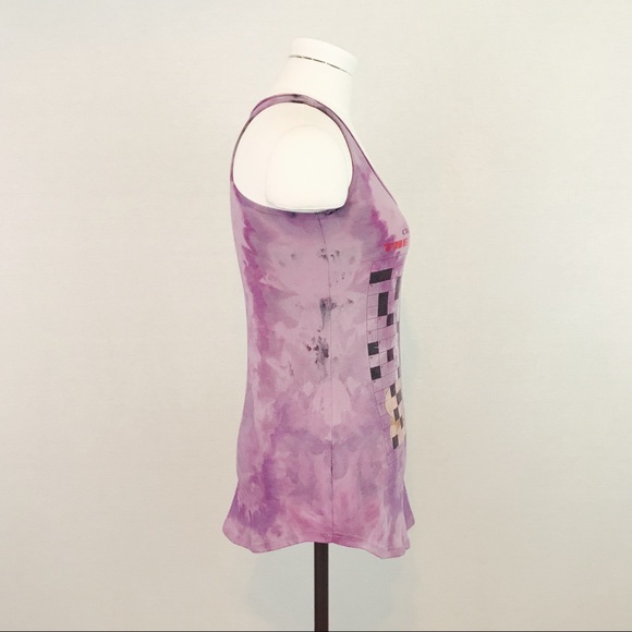 Y2K Hand-Dyed Graphic Tank Top | Size XS - Picture 6 of 9
